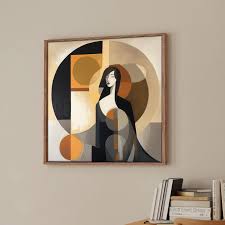 Abstract Canvas Painting – Modern Art